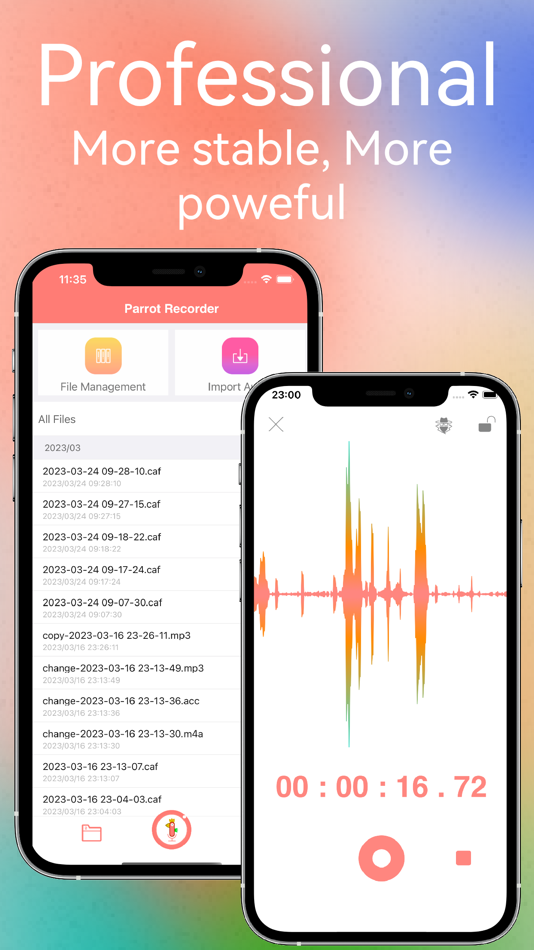 #3. Parrot Recorder - Pro (iOS) Podle: 天津麦金塔科技有限公司