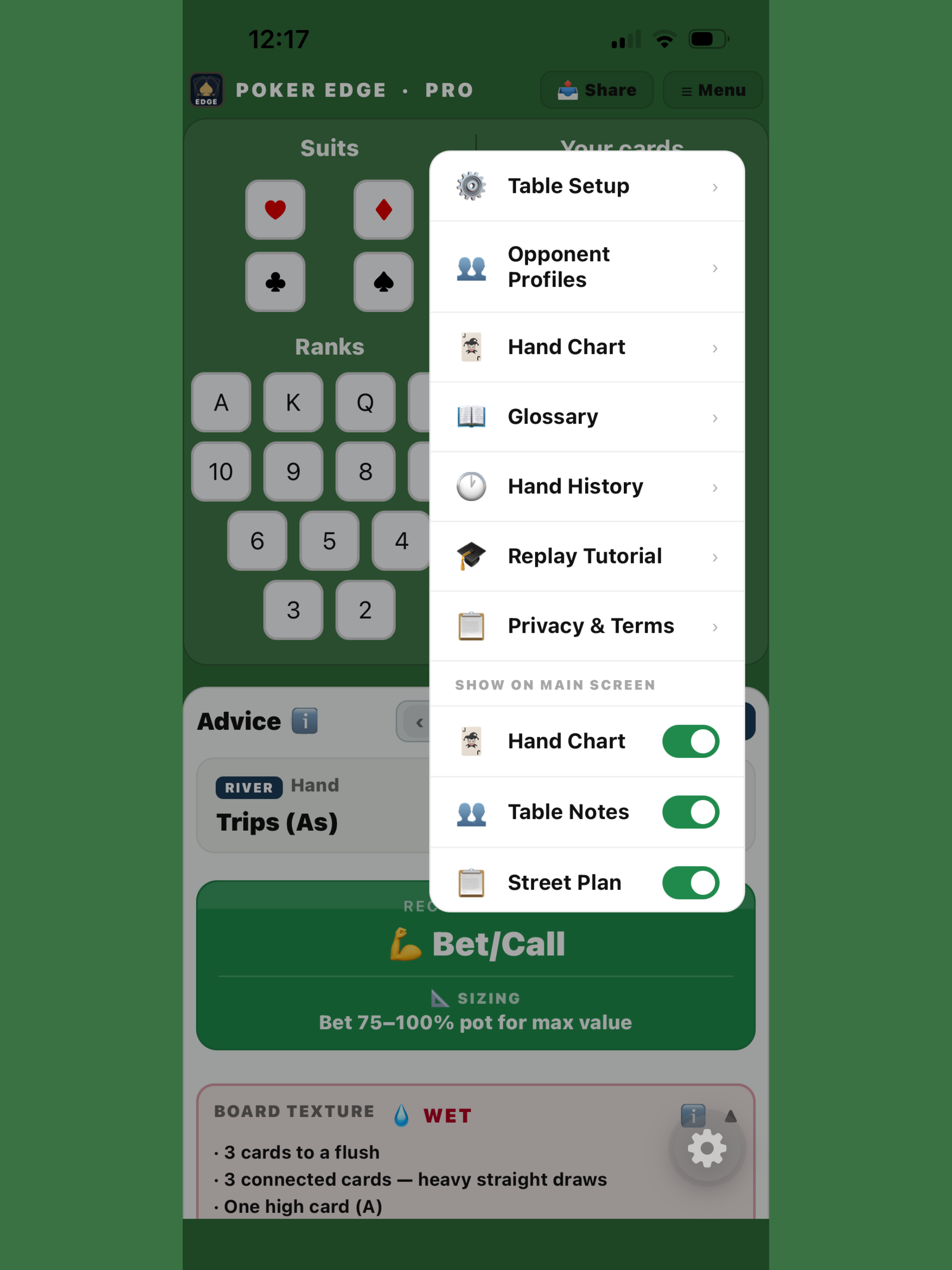 Poker Edge screenshot 12