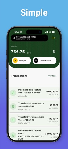 Taarih iPhone screenshot