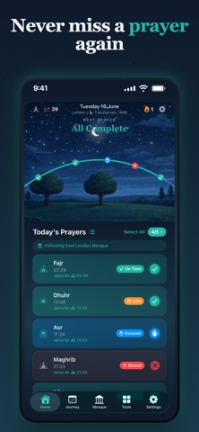 Salah Habit: Prayer Tracker Screenshot 2 of 10