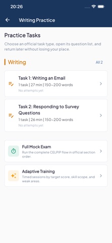 CELPIP 2026 Mock Exam Screenshot 6 of 7