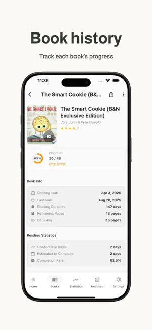 Booktiny: Reading Tracker screenshot 4