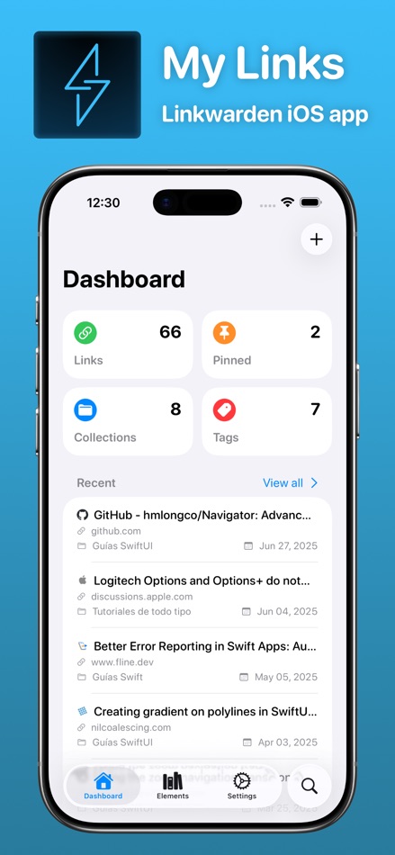 #1. My Links for Linkwarden (iOS) Oleh: Juan Gilsanz Polo