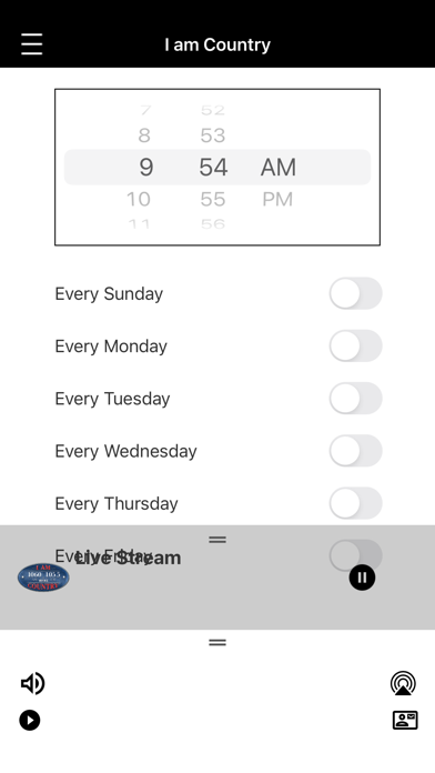 I AM Country Space Coast iPhone screenshot 3 - Entertainment app