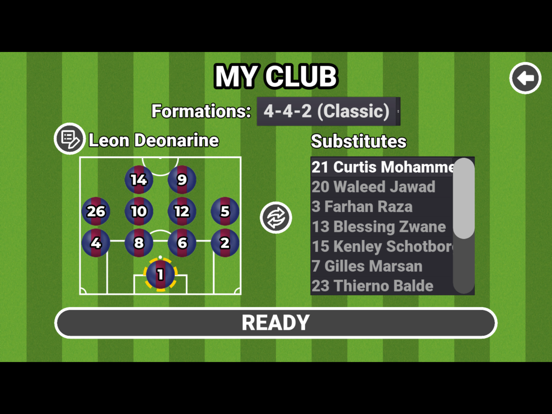 Marble Soccer iPad screenshot 8 - Games app