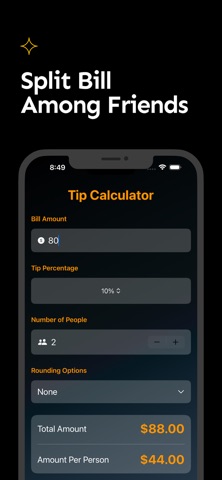 Smart Tip Calculator Tipping screenshot