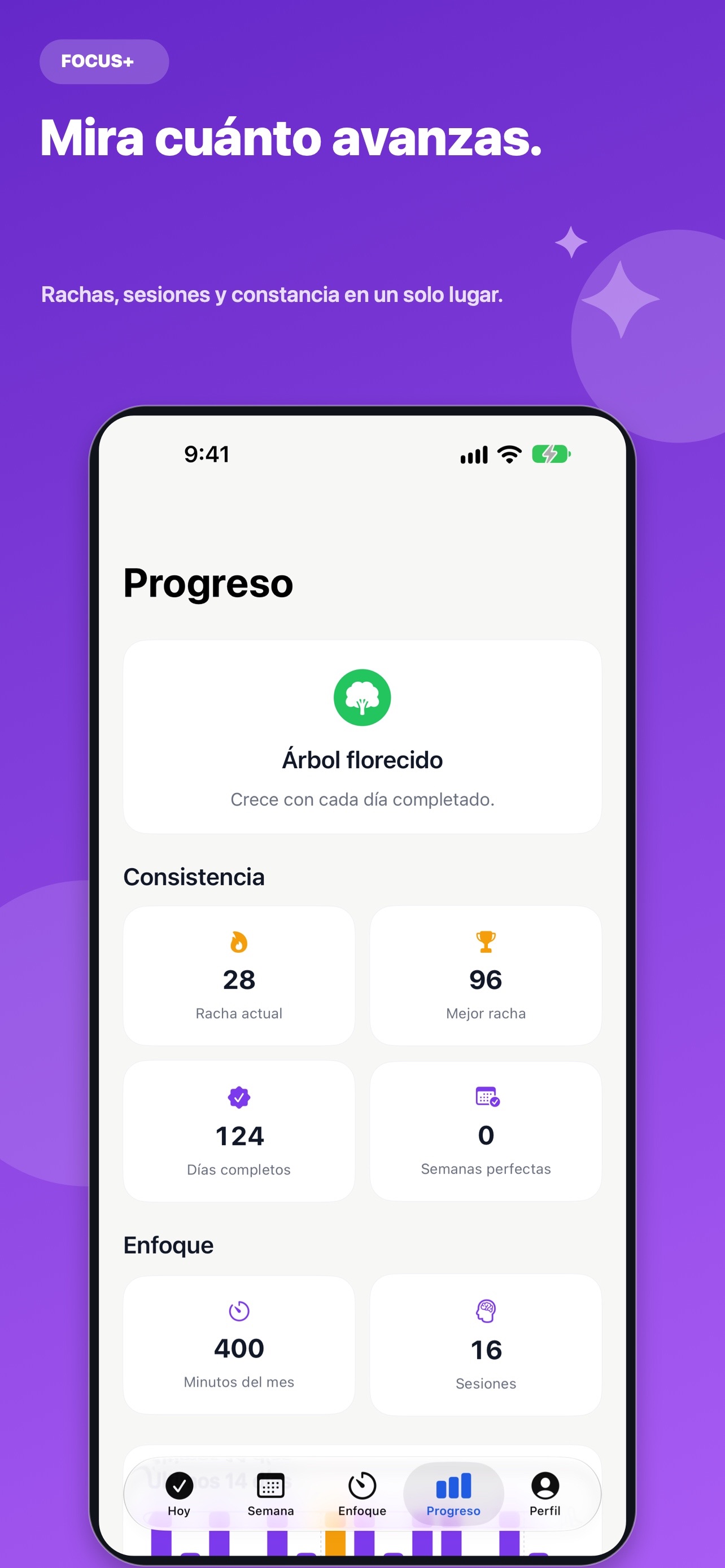 Screenshot 3 of Focus+: Hábitos y Enfoque