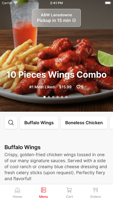 Eat America's Best Wings Screenshot