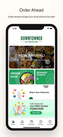 Downtowner Delicatssen Cafe screenshot