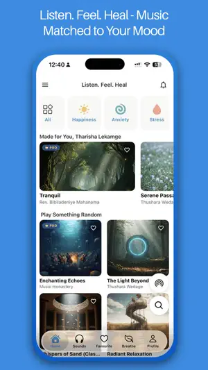 Heallift - Listen. Feel. Heal screenshot 2
