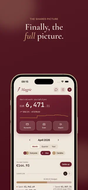 Magpie: Track as a Couple screenshot 1