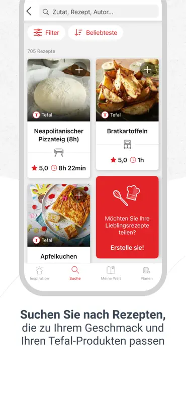 My Tefal, zusammen kochen screenshot 2 of 5