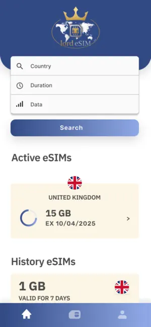 Lord eSIM screenshot 1