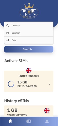 Lord eSIM Screenshot 1 of 3