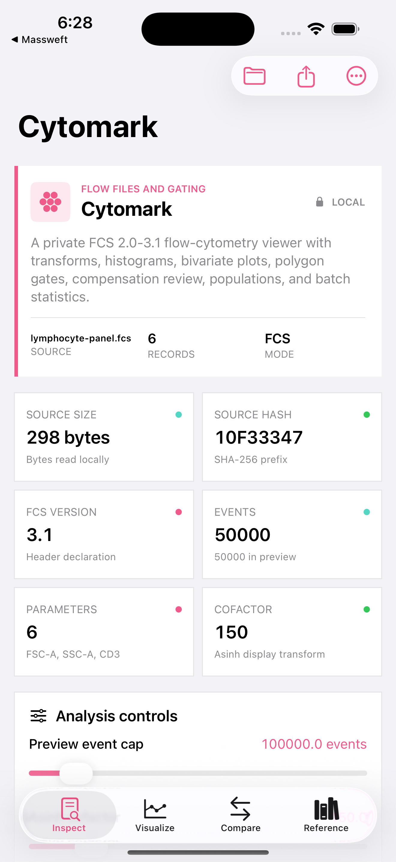 Cytomark: FCS Gate Lab screenshot 1 of 3