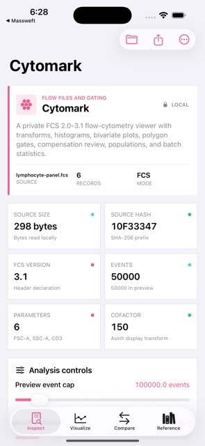 Cytomark: FCS Gate Lab screenshot 1