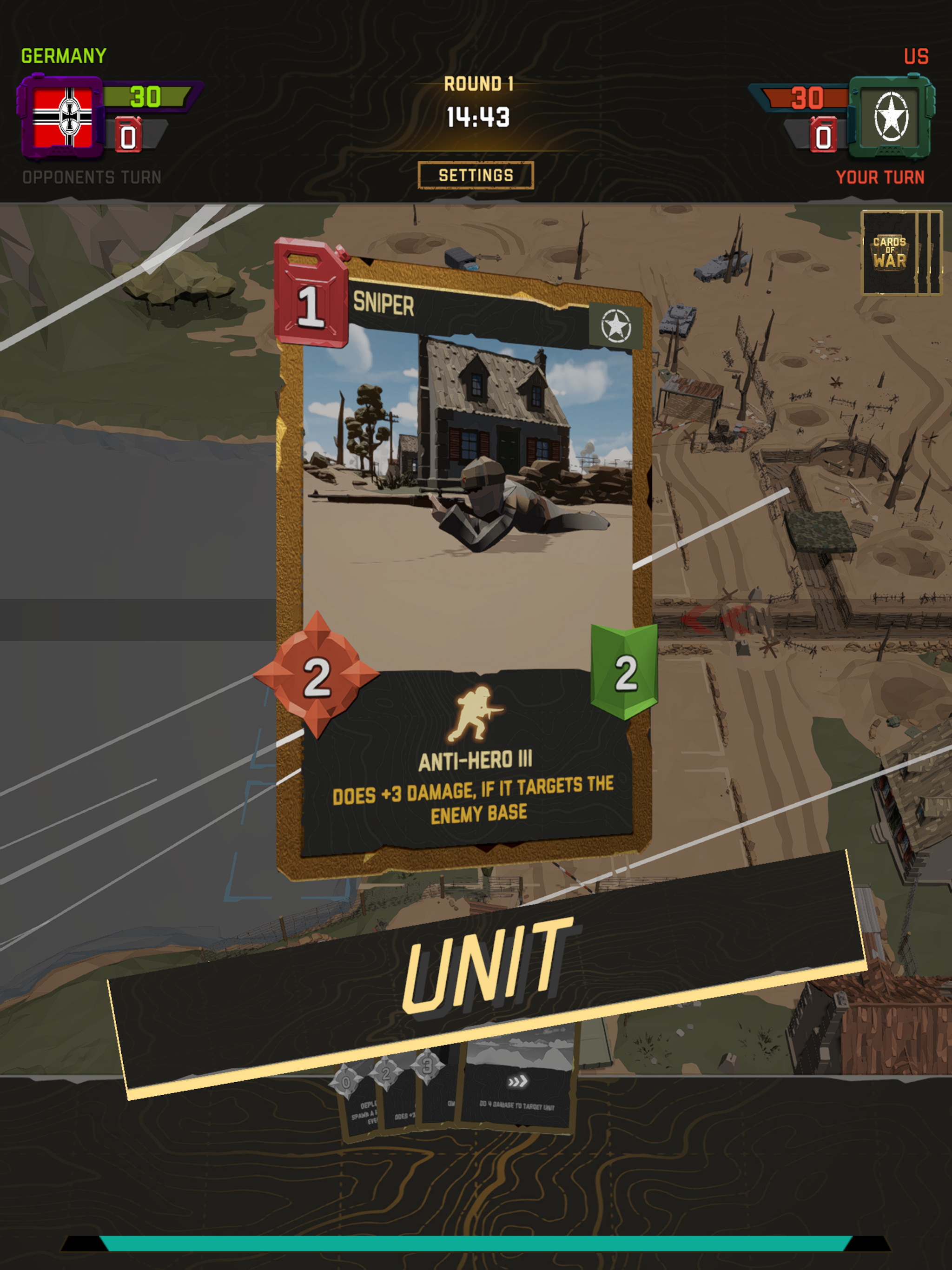 Cards of War: WW2