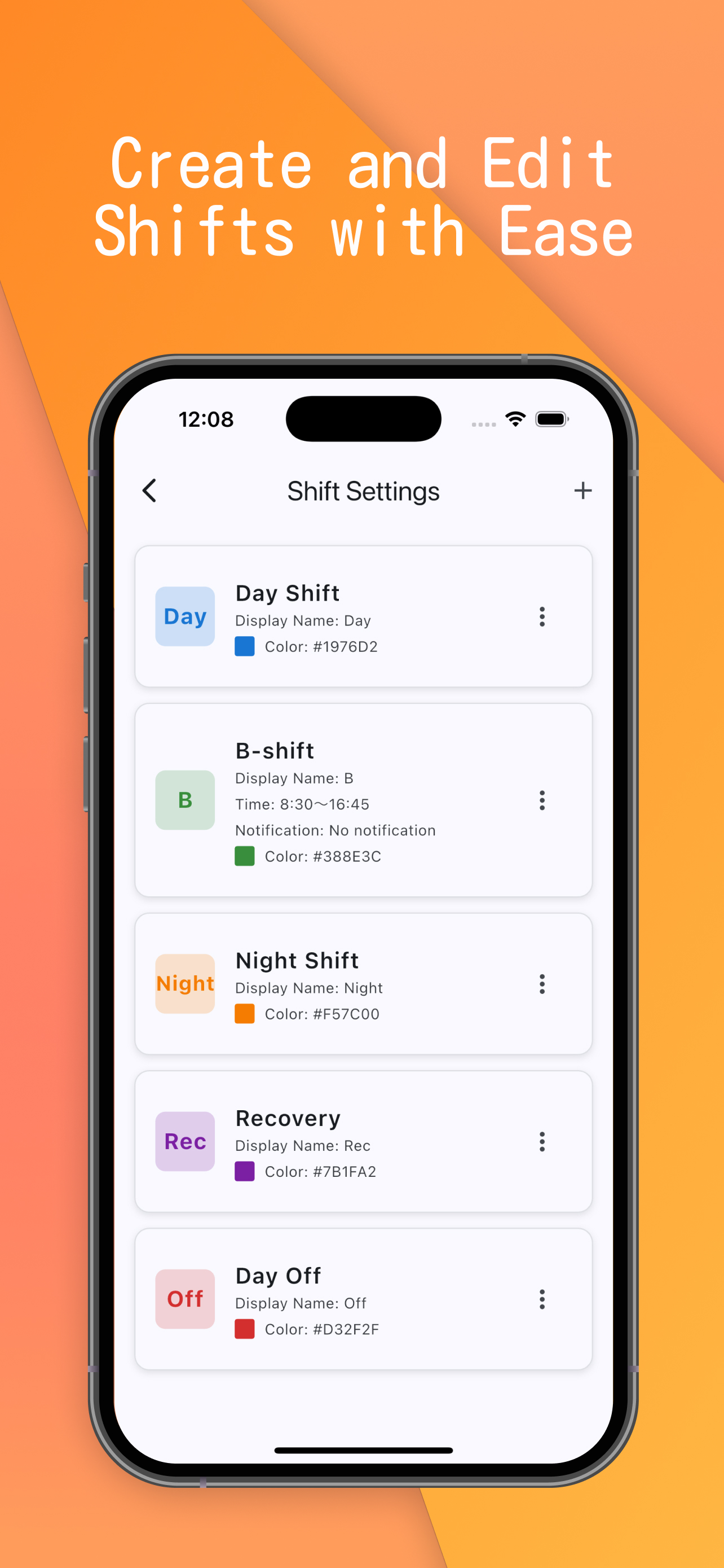 KuriShift - Shift Calendar