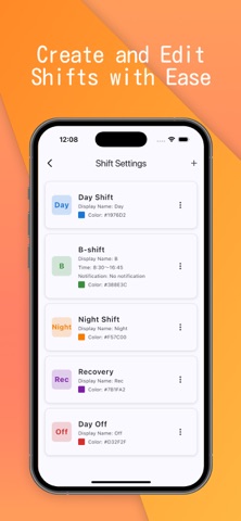 KuriShift - Shift Calendar Screenshot 9 of 10