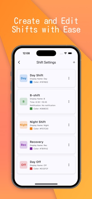 KuriShift - Shift Calendar Screenshot 9 of 10
