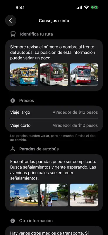 CunRoutes — Rutas de Cancún screenshot 4 of 5