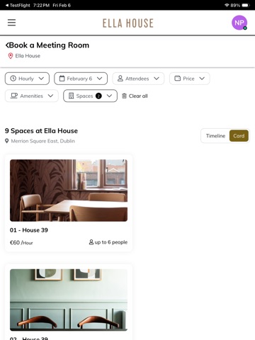 Ella House iPad screenshot