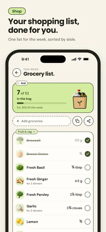 Meal Planner & Recipes - nomi screenshot 2 of 8