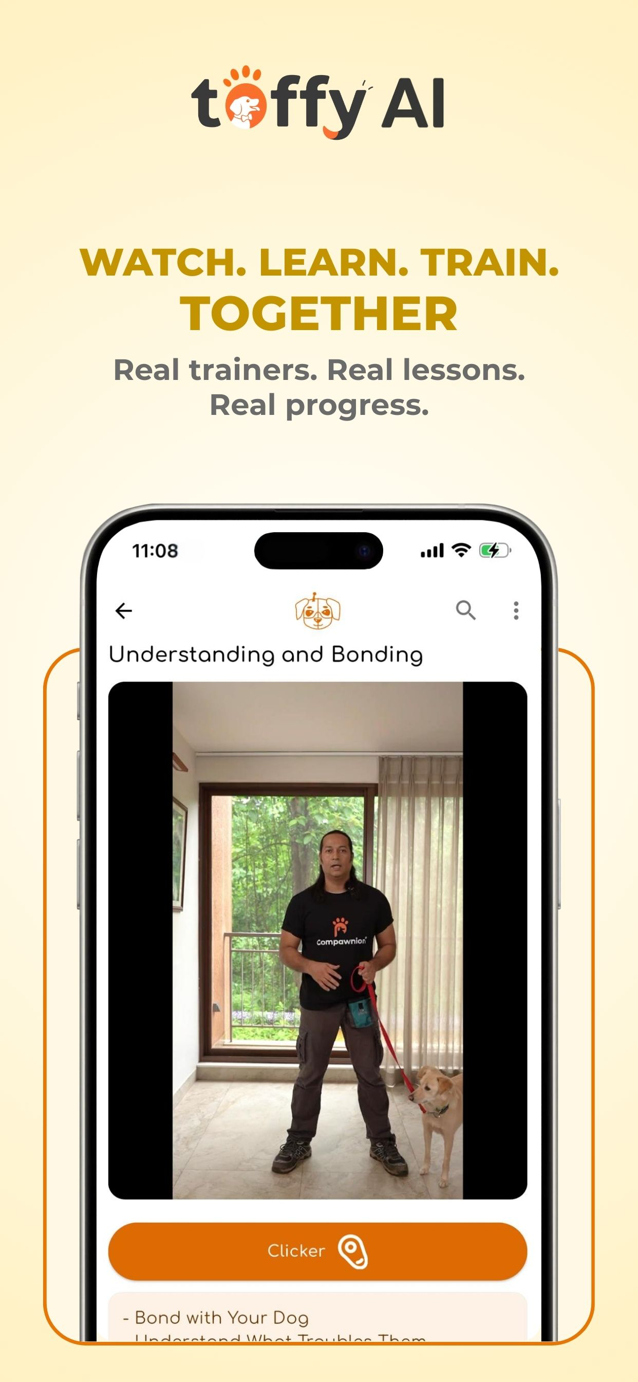 Toffy AI: Dog Training App