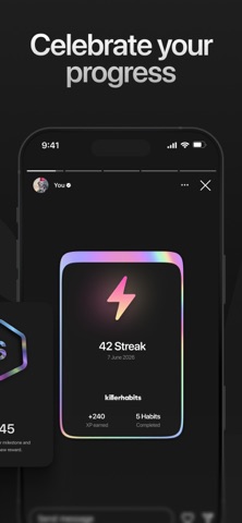 Killerhabits: Habit Tracker Screenshot 9 of 9