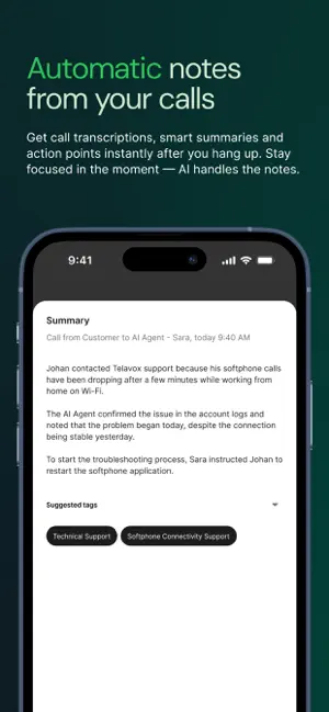 Telavox screenshot 2