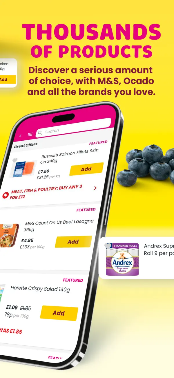 Screenshot #2 pour Zoom by Ocado | Food Delivery