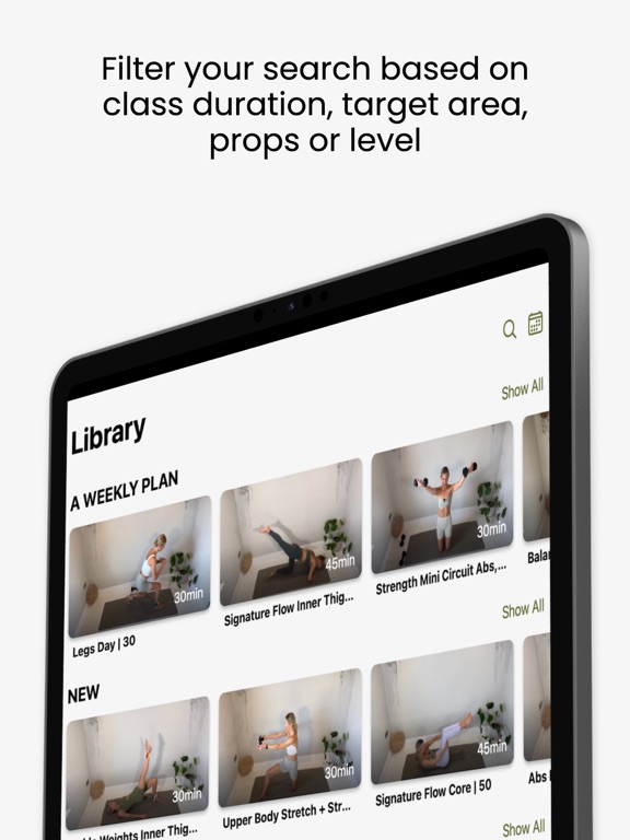 Shape Pilates London iPad screenshot 5 - Health & Fitness app