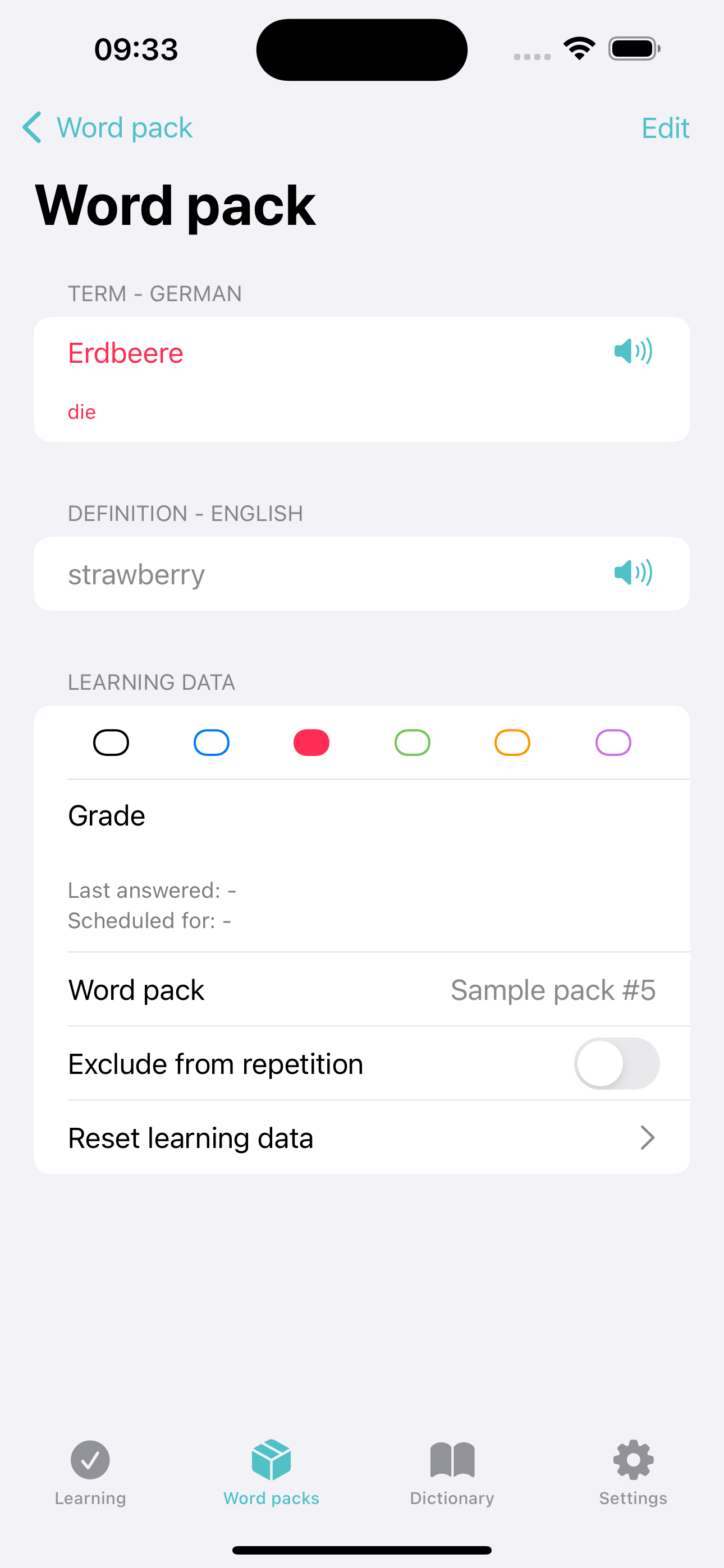 Vocab Tool
