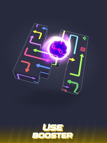 3D Cube Maze: Arrow Sort iPad screenshot