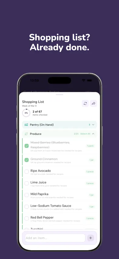 Nica: Baby Food & Meal Planner screenshot 5