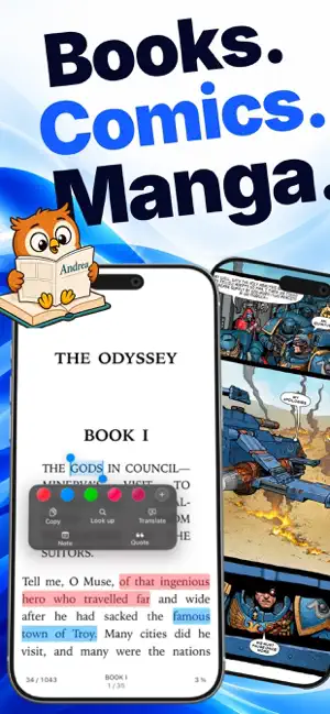 Andrea - Comics, Manga & Books screenshot 1