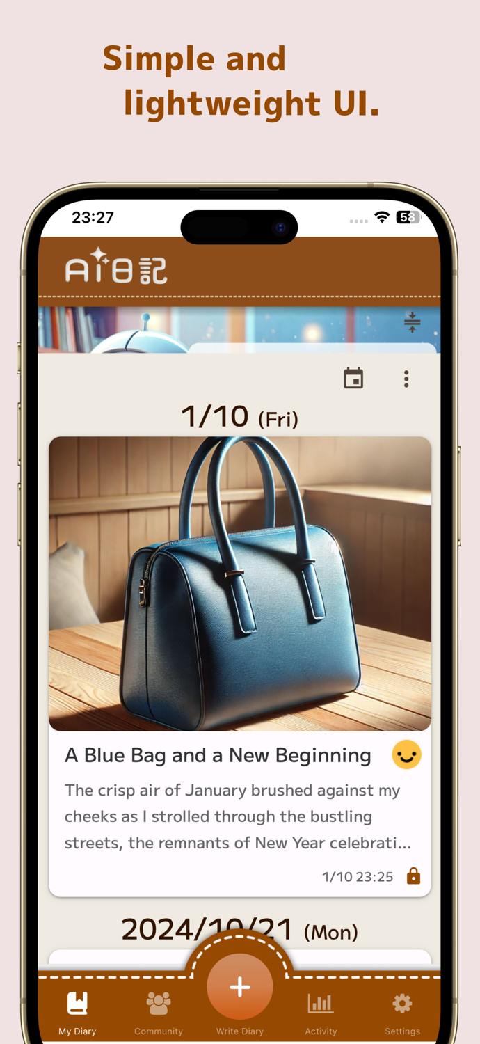 AI Diary - AI Support Diary