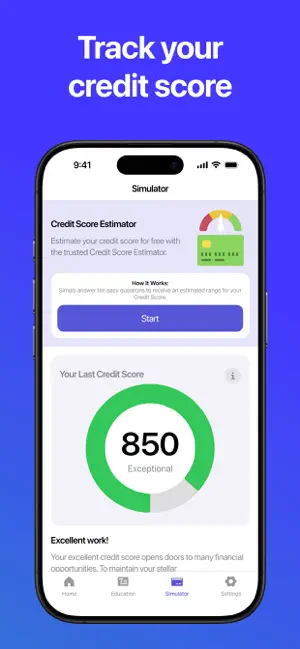 Credit Score Monitoring screenshot 1