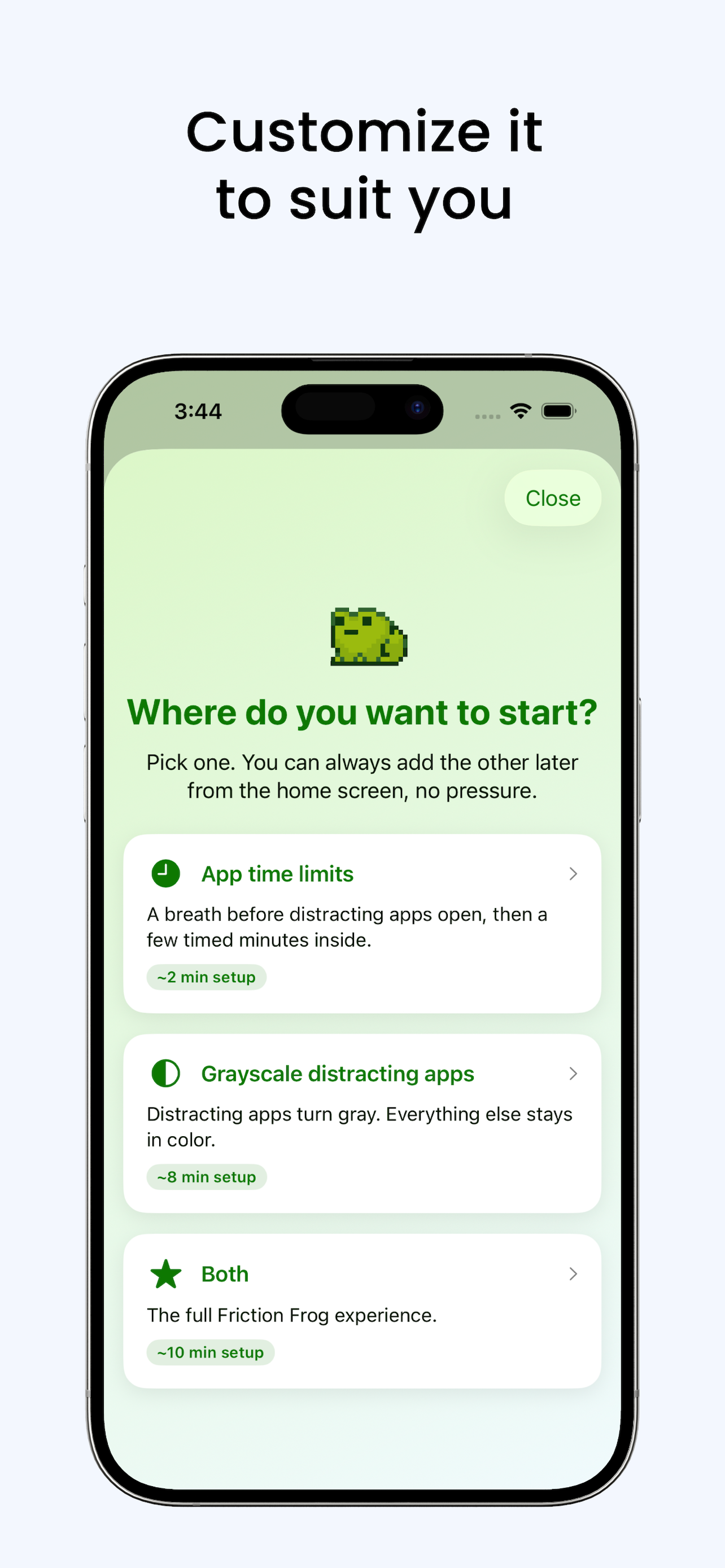 Friction Frog: App Blocker screenshot 5