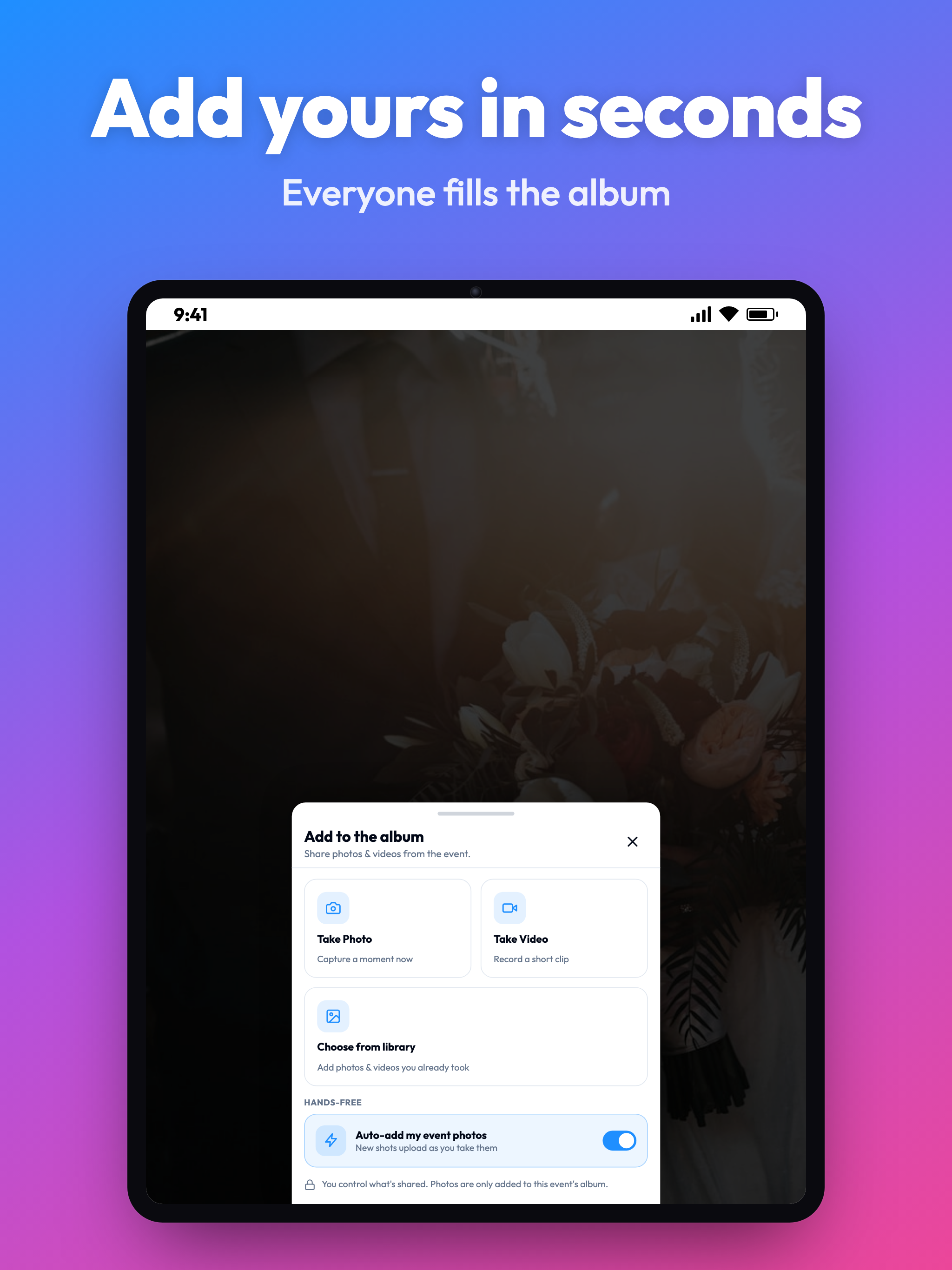 PhotoShare Events
