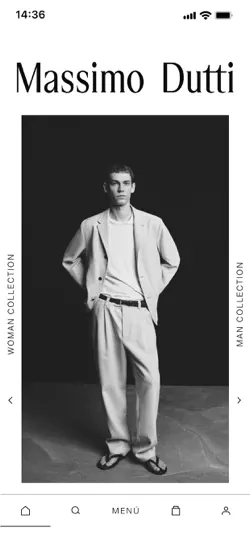 Captura de pantalla de Massimo Dutti: Moda Online en iPhone 4
