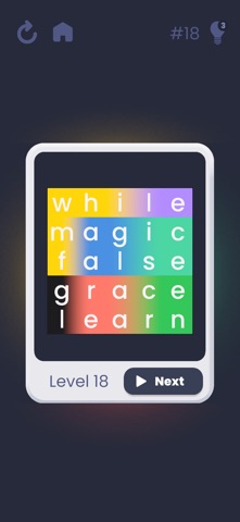 Word Square - Word Game iPhone screenshot