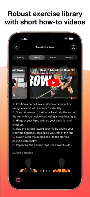 On Lifting Log Workout Tracker screenshot 4
