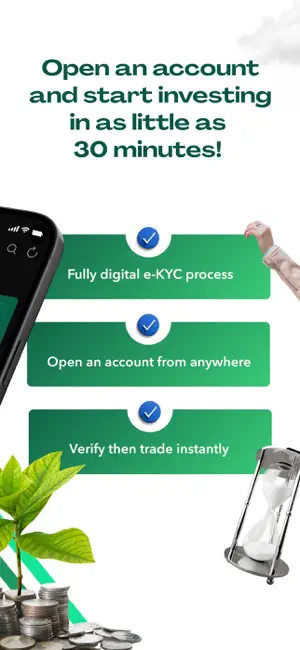 DragonFi – Stocks & Funds iPhone screenshot 2