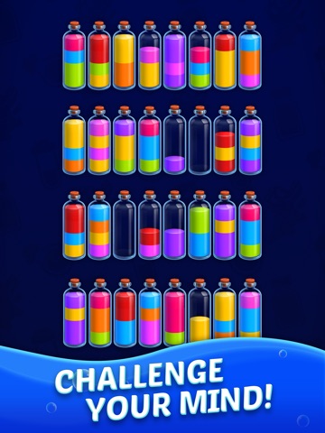 Color Water Sort iPad screenshot
