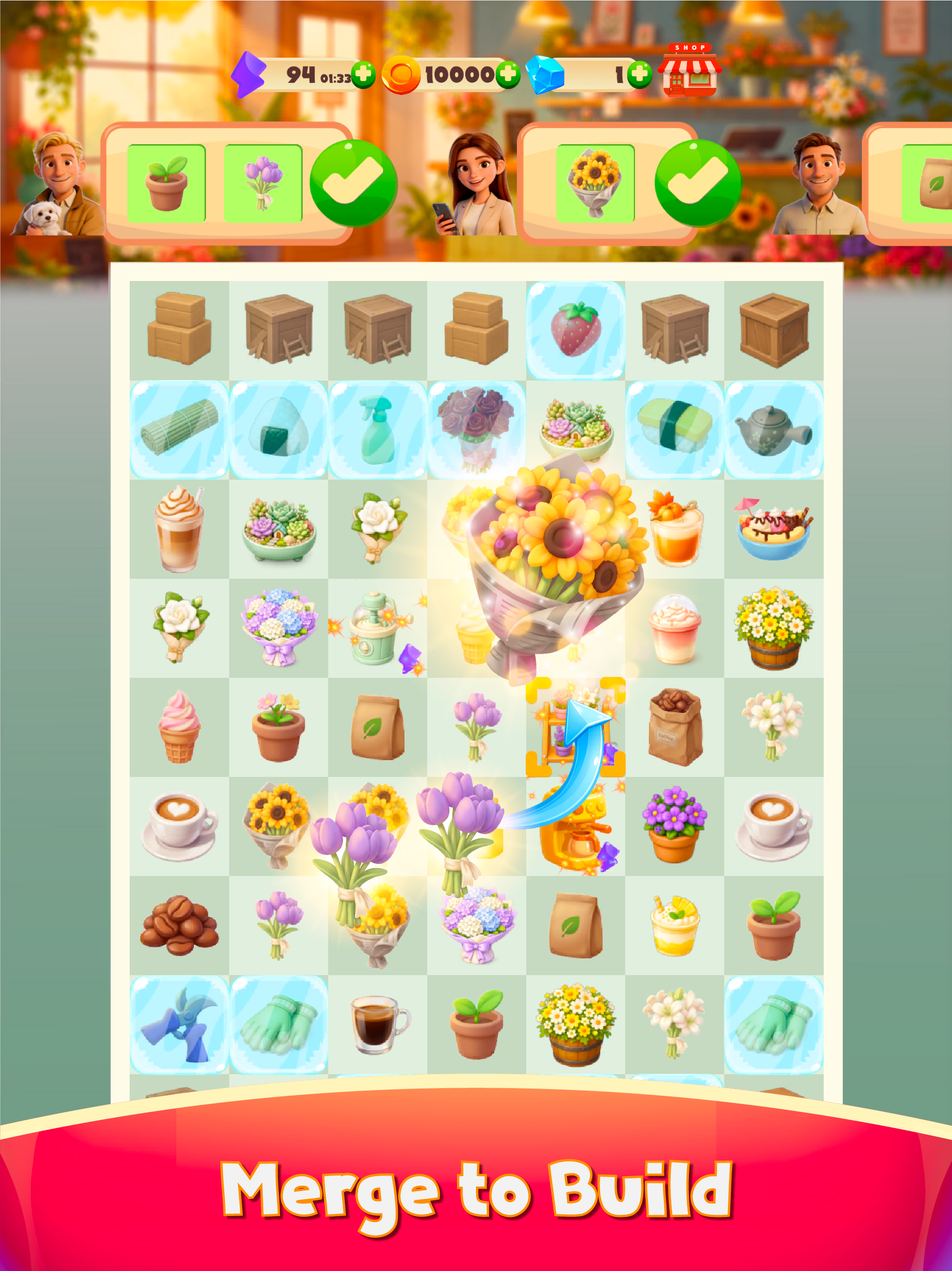 Dream Town: Merge Games screenshot 5