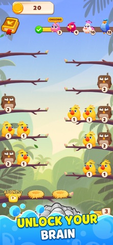 Bird Sort Merge Screenshot 2 of 5