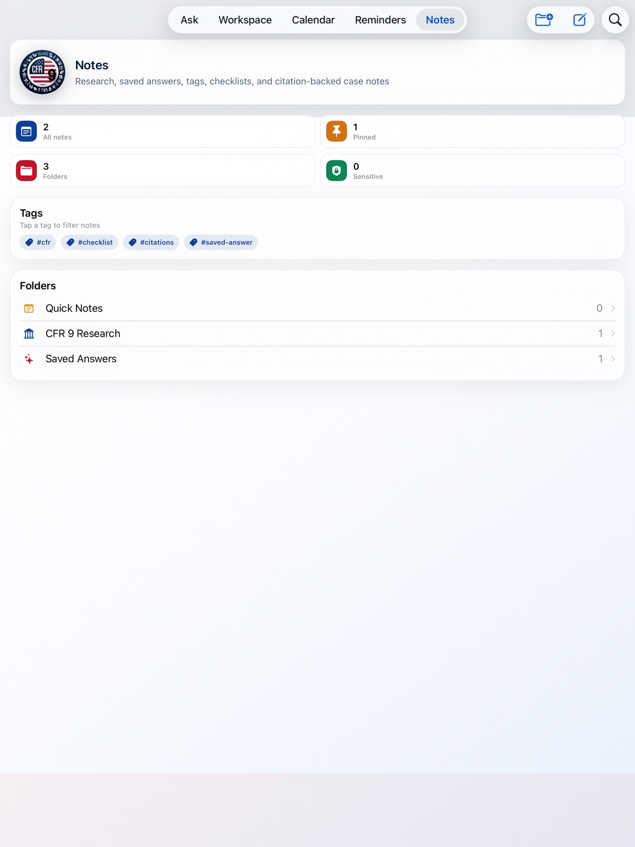 Screenshot 10 of CFR AI - Title 9