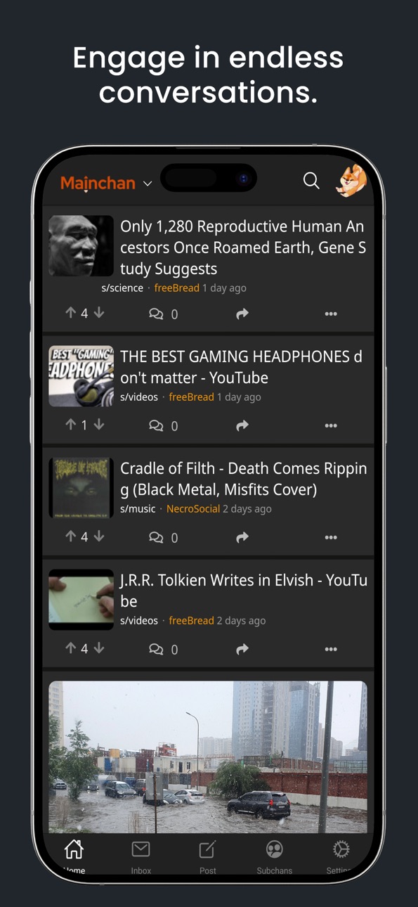 iPhone screenshot