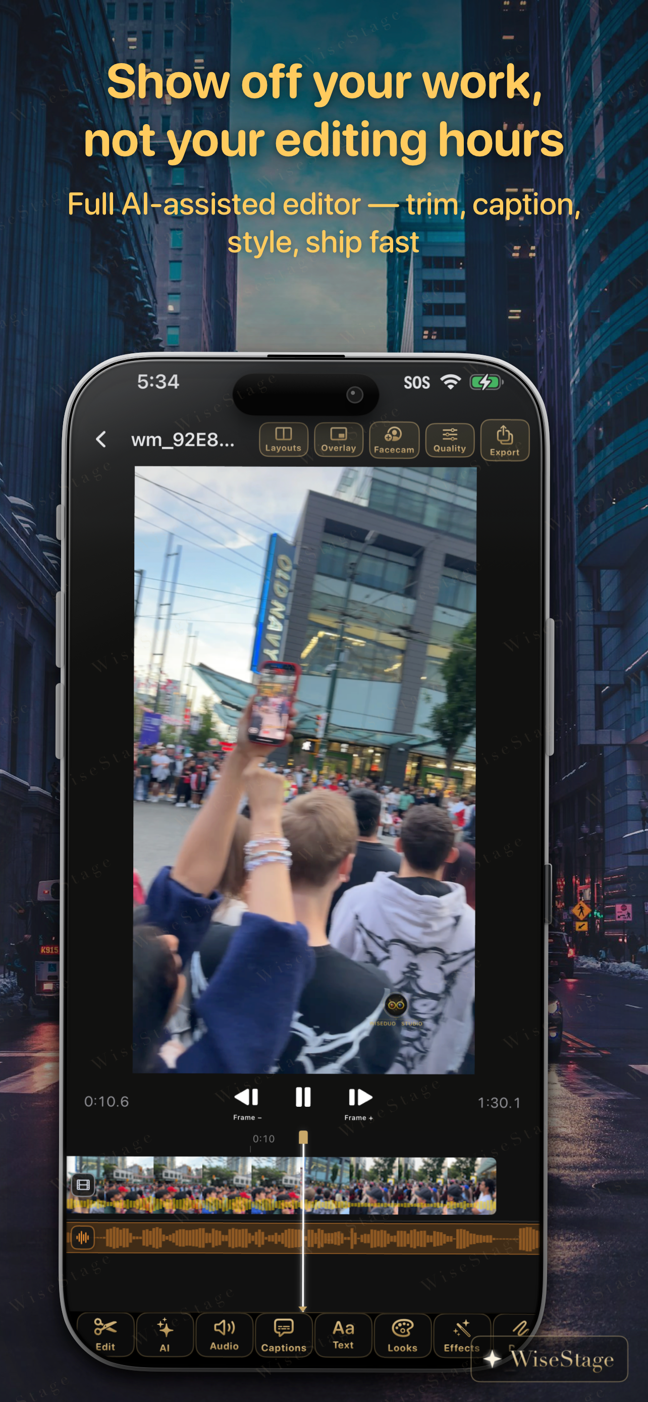 WiseStage screenshot 3